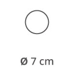 ø 7 cm
