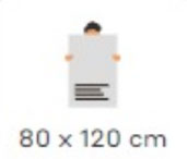 80 x 120 cm